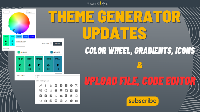 Unlock Your Creativity with the Power BI Tips Theme Generator: Exciting New Features! -